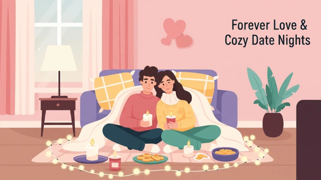 Cozy Date Night Captions 