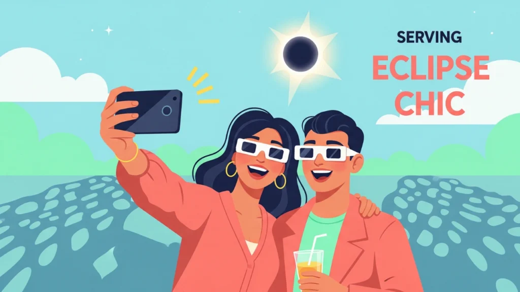 Solar Eclipse Selfies 